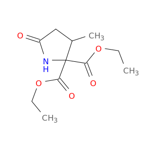 2,2-Pyrrolidinedicarboxylicacid, 3-methyl-5-oxo-, 2,2-diethyl ester