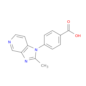 4-(2-METHYL-1H-IMIDAZO[4,5-C]PYRIDIN-1-YL)BENZOIC ACID
