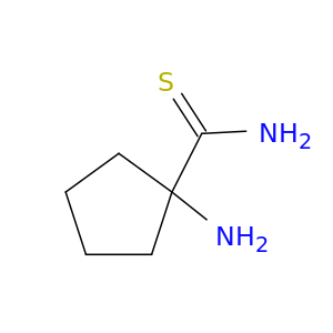 环戊烷碳甲酰胺,1-氨基-