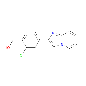 Benzenemethanol, 2-chloro-4-imidazo[1,2-a]pyridin-2-yl-
