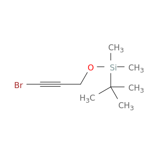 Silane, [(3-bromo-2-propynyl)oxy](1,1-dimethylethyl)dimethyl-