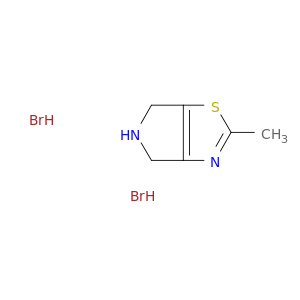 2-Methyl-5,6-dihydro-4H-pyrrolo[3,4-d]thiazole dihydrobromide