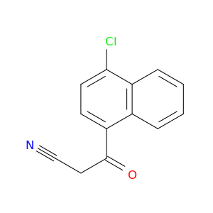 1-Naphthalenepropanenitrile,4-chloro-b-oxo-