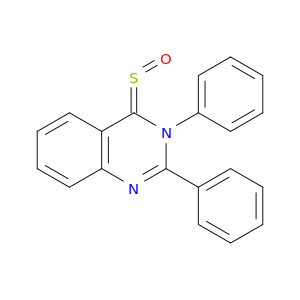 4(3H)-Quinazolinethione, 2,3-diphenyl-, S-oxide