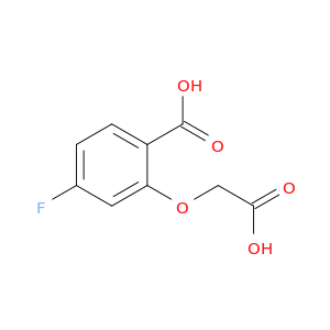 2-(羧基甲氧基)-4-氟苯甲酸