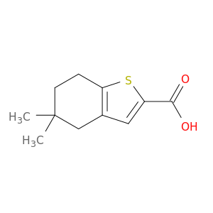 5,5-dimethyl-4,5,6,7-tetrahydro-1-benzothiophene-2-carboxylic acid