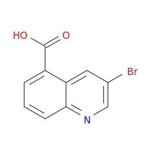 3-溴喹啉-5-羧酸