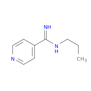 4-Pyridinecarboximidamide, N-propyl-