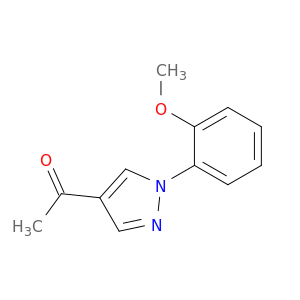 1-[1-(2-甲氧苯基)-1H-吡唑-4-基]乙酮