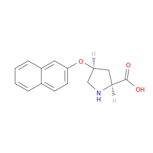 L-Proline, 4-(2-naphthalenyloxy)-, cis-