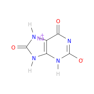 7,9-Dihydro-1H-purine-2,6,8(3H)-trione sodium salt