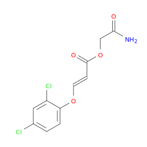 CARBAMOYLMETHYL (E)-3-(2,4-DICHLOROPHENOXY)PROP-2-ENOATE