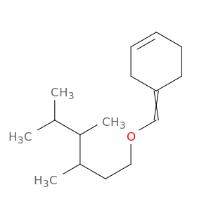 Cyclohexene, 4-[[(3,4,5-trimethylhexyl)oxy]methylene]-