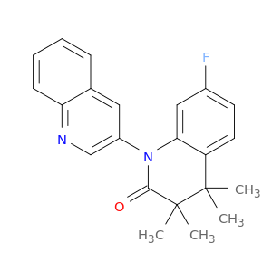 [1(2H),3'-Biquinolin]-2-one, 7-fluoro-3,4-dihydro-3,3,4,4-tetramethyl-