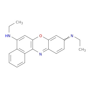 9H-Benzo[a]phenoxazin-5-amine, N-ethyl-9-(ethylimino)-