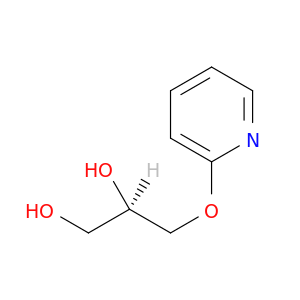 1,2-Propanediol, 3-(2-pyridinyloxy)-, (2R)-