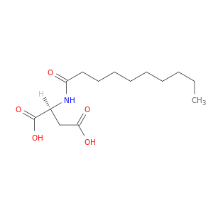 L-Aspartic acid, N-(1-oxodecyl)-