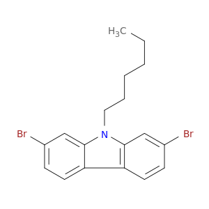 2,7-二溴-9-乙基-9H-咔唑