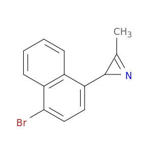 2H-Azirine, 2-(4-bromo-1-naphthalenyl)-3-methyl-