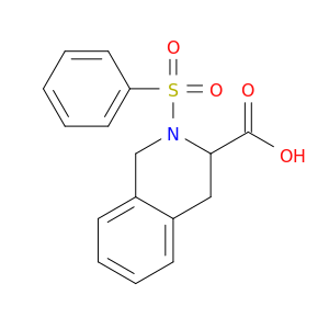 2-(Benzenesulfonyl)-1,2,3,4-tetrahydroisoquinoline-3-carboxylic Acid
