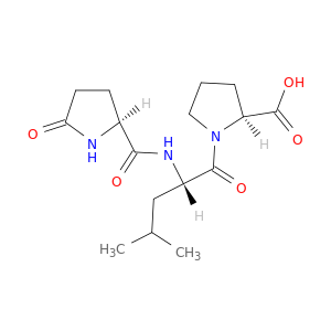 L-Proline, 1-[N-(5-oxo-L-prolyl)-L-leucyl]-
