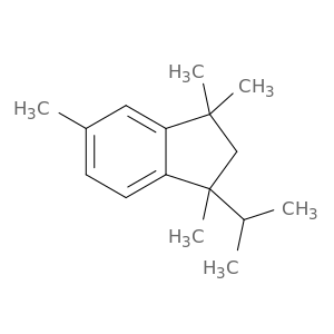 1H-Indene, 2,3-dihydro-1,3,3,5-tetramethyl-1-(1-methylethyl)-