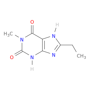 1H-Purine-2,6-dione, 8-ethyl-3,7-dihydro-1-methyl-