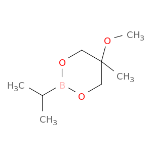 1,3,2-Dioxaborinane, 5-methoxy-5-methyl-2-(1-methylethyl)-