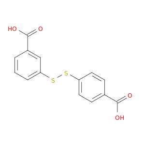 Benzoic acid, 3-[(4-carboxyphenyl)dithio]-