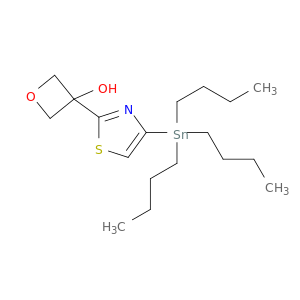 3-(4-(Tributylstannyl)thiazol-2-yl)oxetan-3-ol