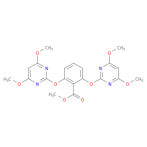 Benzoic acid, 2,6-bis[(4,6-dimethoxy-2-pyrimidinyl)oxy]-, methyl ester