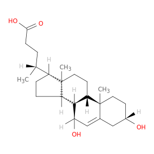 3β,7α-二羟基苯酚-5-烯酸