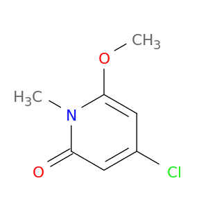 4-氯-6-甲氧基-1-甲基-2(1H)-吡啶酮