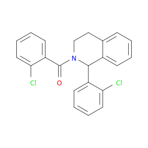 Isoquinoline, 2-(2-chlorobenzoyl)-1-(2-chlorophenyl)-1,2,3,4-tetrahydro-