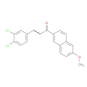 2-Propen-1-one, 3-(3,4-dichlorophenyl)-1-(6-methoxy-2-naphthalenyl)-