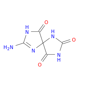 1,3,6,8-Tetraazaspiro[4.4]non-6-ene-2,4,9-trione, 7-amino-
