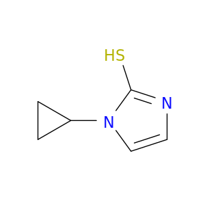 1-cyclopropyl-1H-imidazole-2-thiol