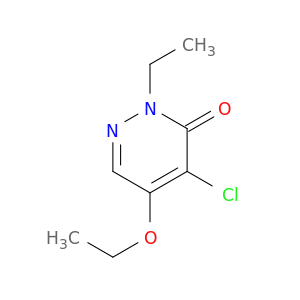 3(2H)-Pyridazinone, 4-chloro-5-ethoxy-2-ethyl-