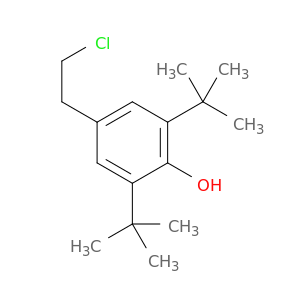 4-(2-氯乙基)-2,6-二叔丁基苯酚