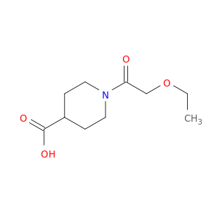 1-(2-乙氧基乙酰基)哌啶-4-羧酸