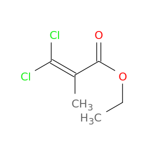 2-Propenoic acid, 3,3-dichloro-2-methyl-, ethyl ester