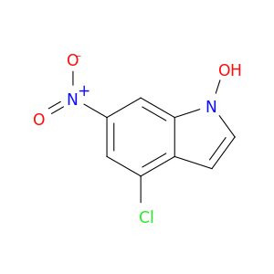 4-氯-1-羟基-6-NITRO-1H-INDOLE