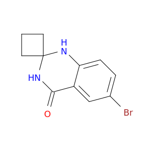 6-溴螺[1,2,3,4-四氢喹唑啉-2,1'-环丁烷]-4-酮