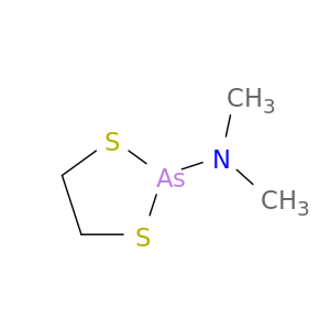 1,3,2-Dithiarsolan-2-amine, N,N-dimethyl-