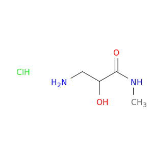 3-amino-2-hydroxy-N-methylpropanamide hydrochloride