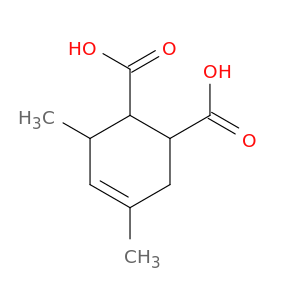 2,4-dimethylcyclohex-3-ene-1,6-dicarboxylic acid
