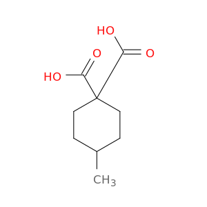 1,1-Cyclohexanedicarboxylic acid, 4-methyl-