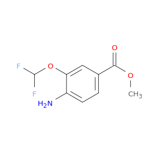 4-氨基-3-(二氟甲氧基)苯甲酸甲酯