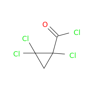 Cyclopropanecarbonylchloride, 1,2,2-trichloro-