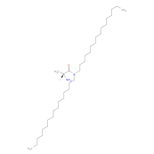 Propanamide, 2-amino-N,N-dihexadecyl-, (R)-
